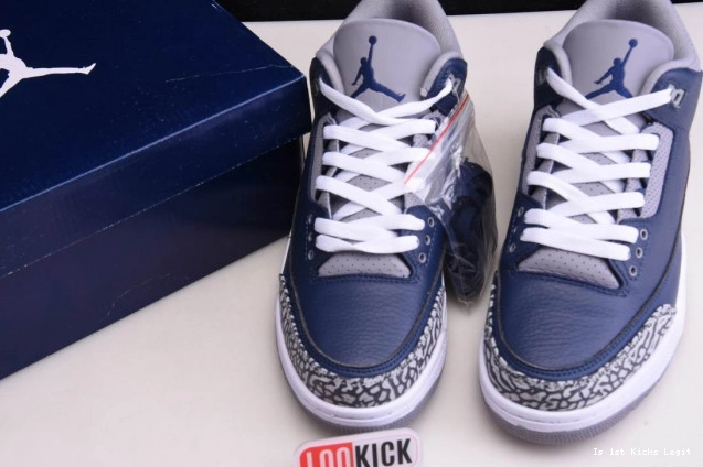 MIDNIGHT NAVYCT8532-401 JORDAN AIR 3 0801